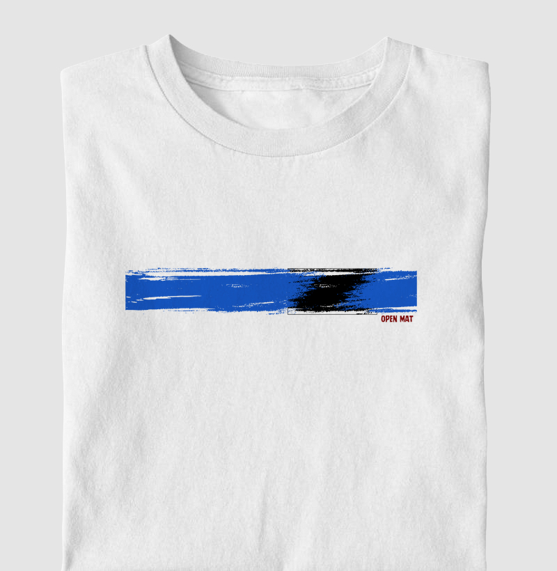 Faixa Azul BJJ - Pincelada