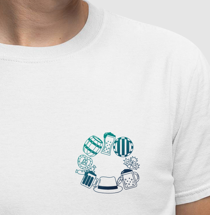 Símbolos do Oktoberfest – Estilo Minimal Alemão