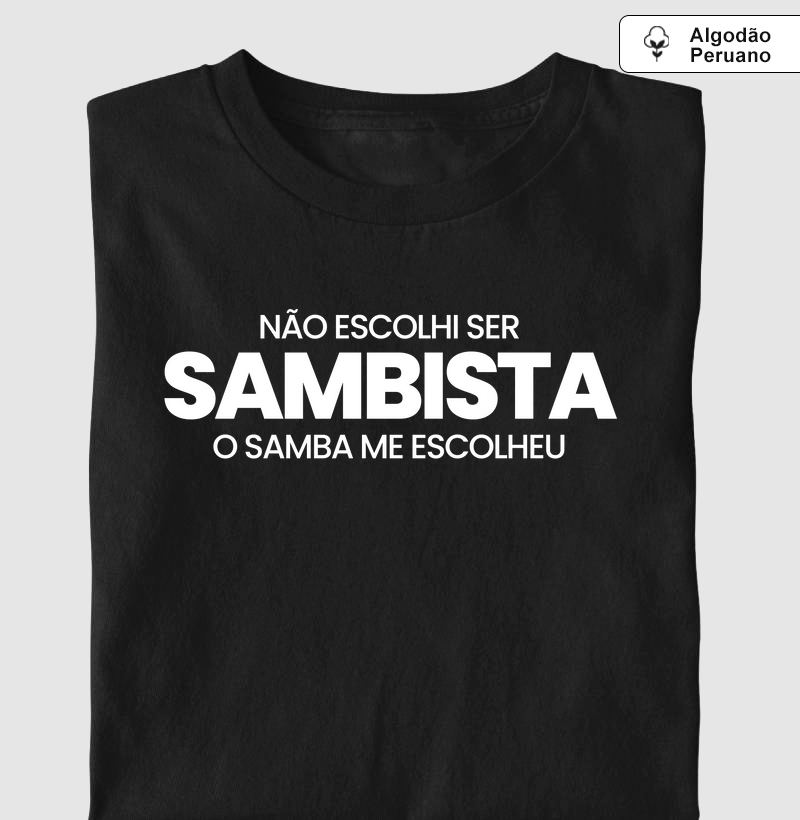Algodão Peruano - Não escolhi ser Sambista