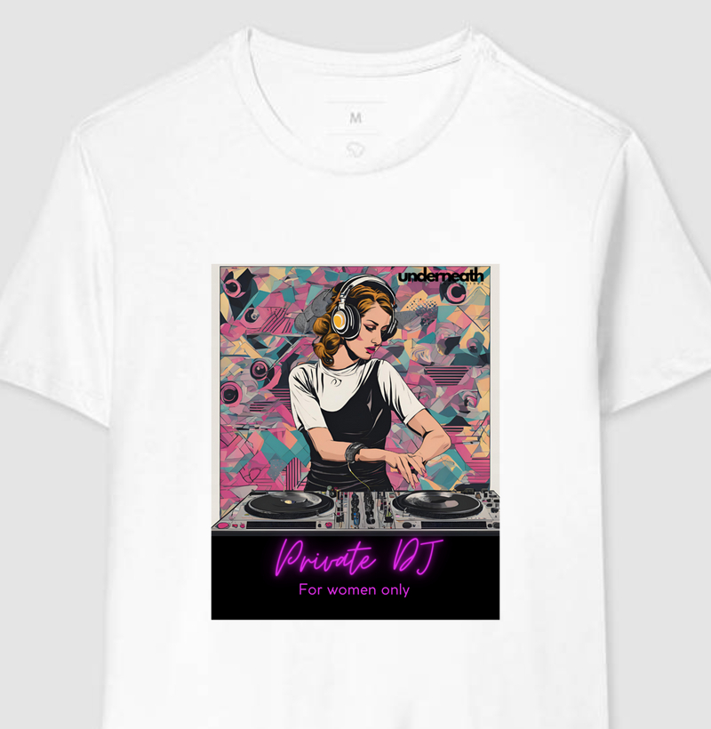 camiseta private dj ( produto com qualidade RESERVA INK )