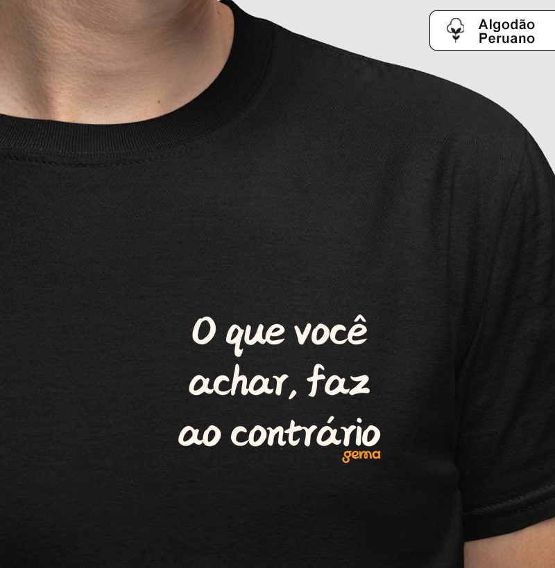 Faz ao contrário