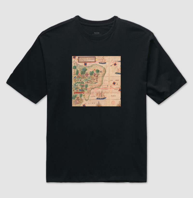 Camiseta Terra Brasilis, 1519