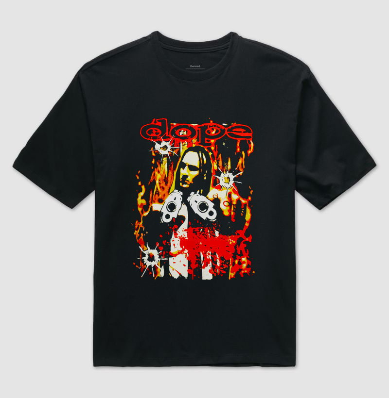 OVERSIZED DOPE YOU'RE DEAD VINTAGE SHIRT