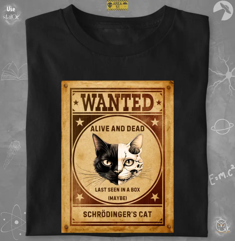 Gato de Schrödinger - Placa