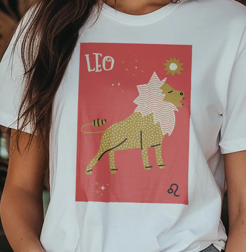 Camiseta Signos - VINTAGE LEÃO