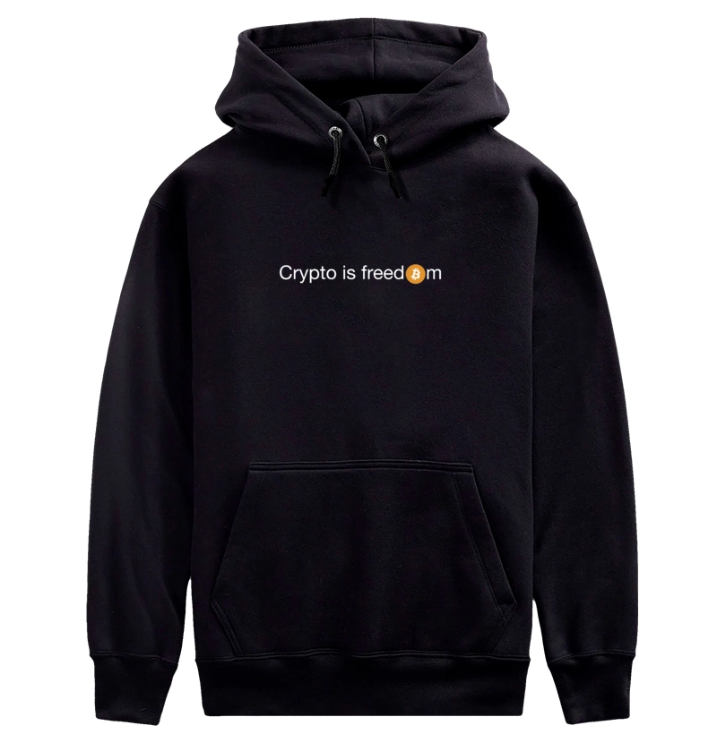 Casaco Moletom Crypto Freedom