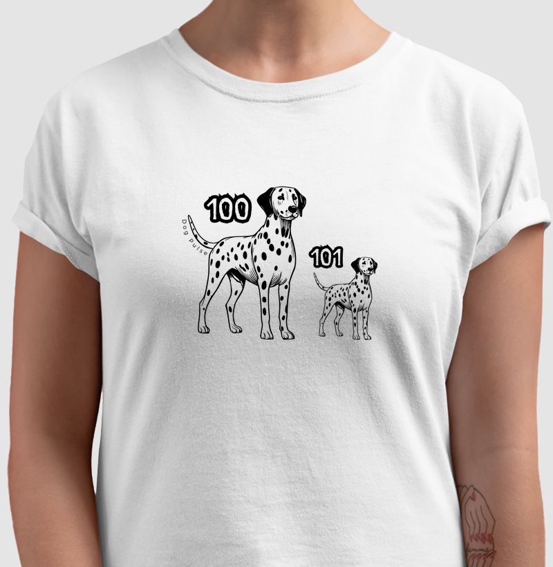 Camiseta Dog Pulse - Dálmata 101 Vibes