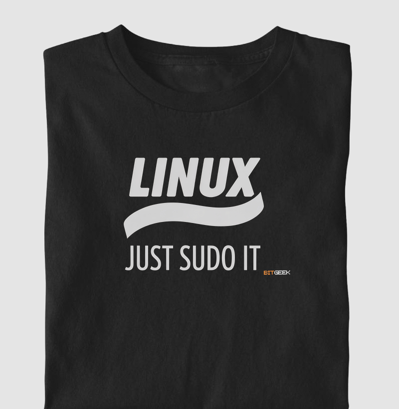 Camiseta Infantil Just Sudo It
