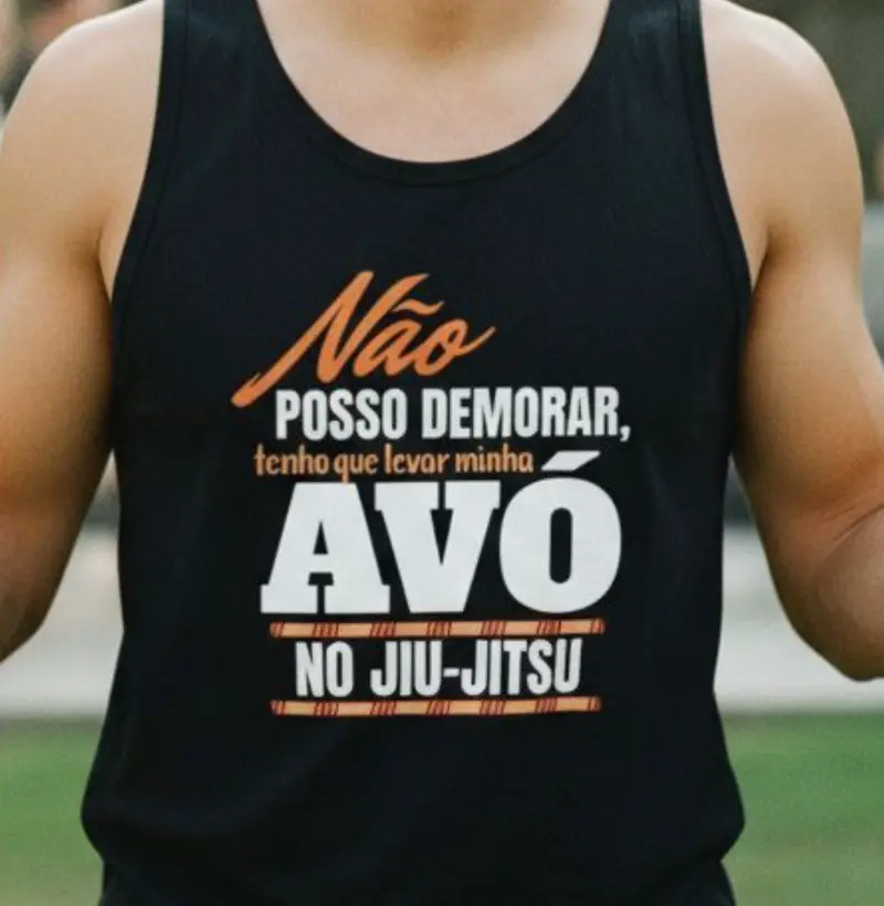 MINHA AVÓ TEM JIU-JITSU