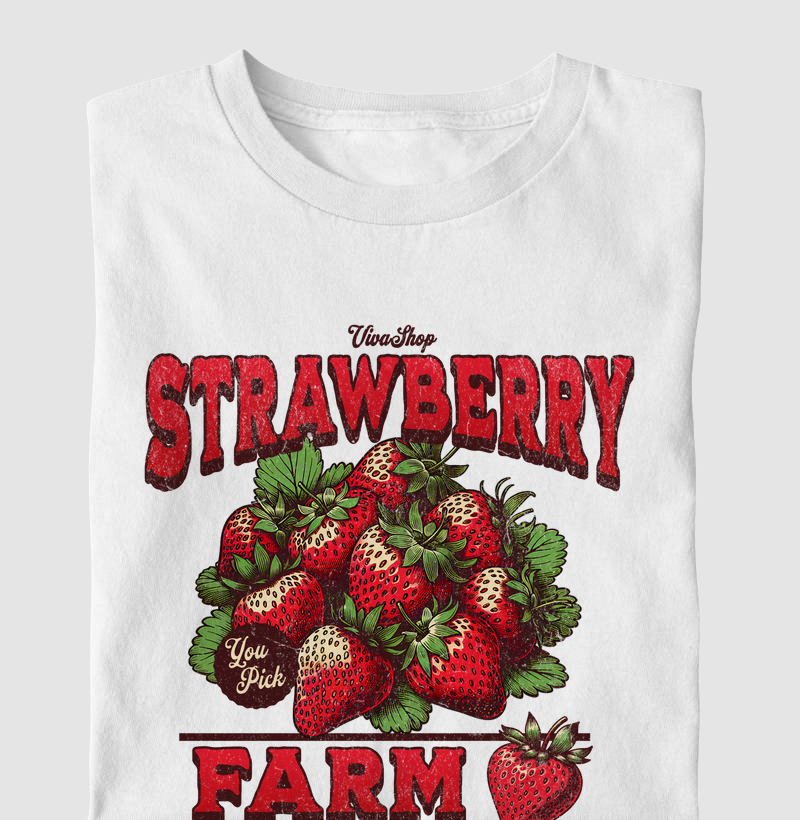 strawberry farm - morangos