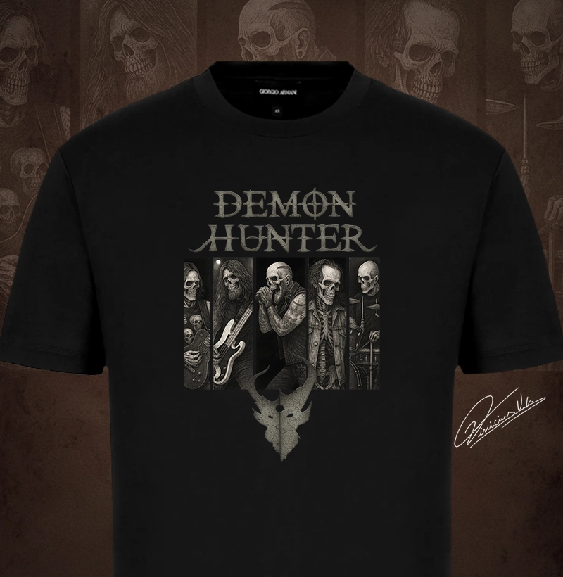 Demon Hunter - Skull Band