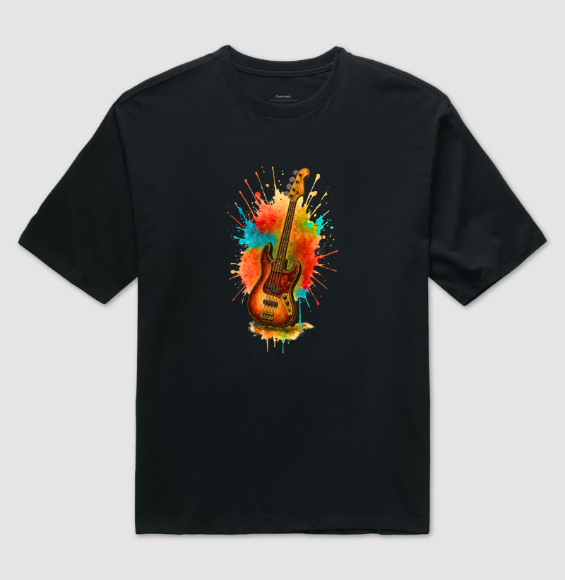 Oversized para Baixista – Design Realista 2