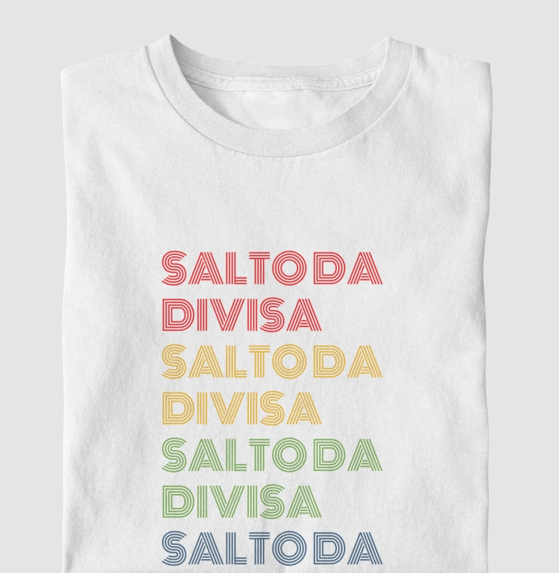 Salto da Divisa Letreiro Retrô