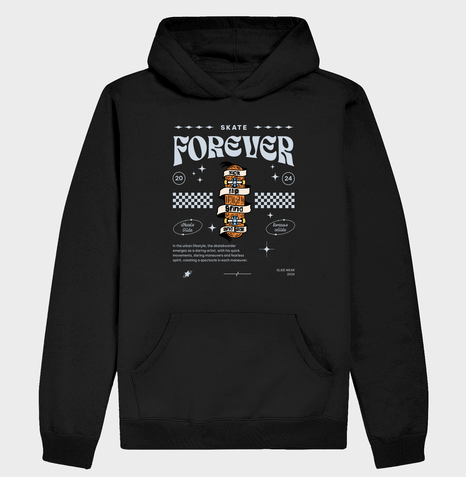 Hoodie Moletom Glidewear Skate Forever
