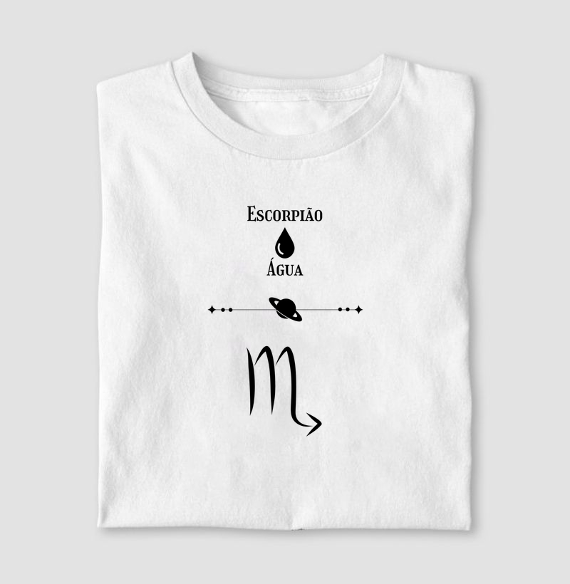 Escorpião + simbolo + elemento