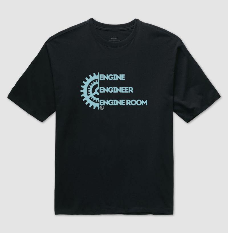 Camiseta Oversized engrenagem - Engineer