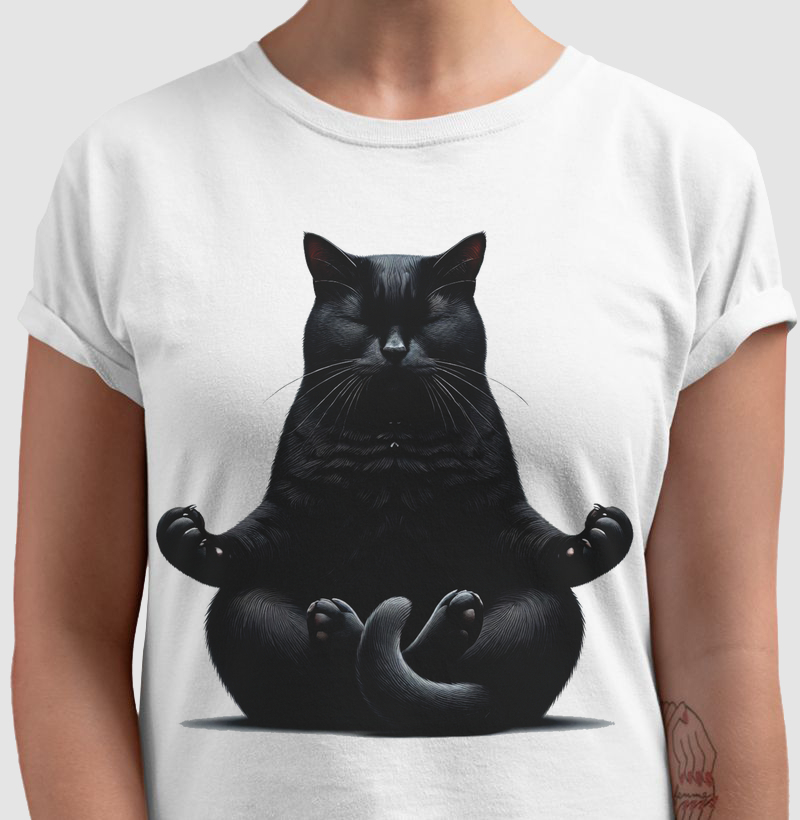 Gato meditando