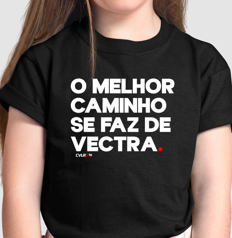 O melhor caminho se faz de vectra.