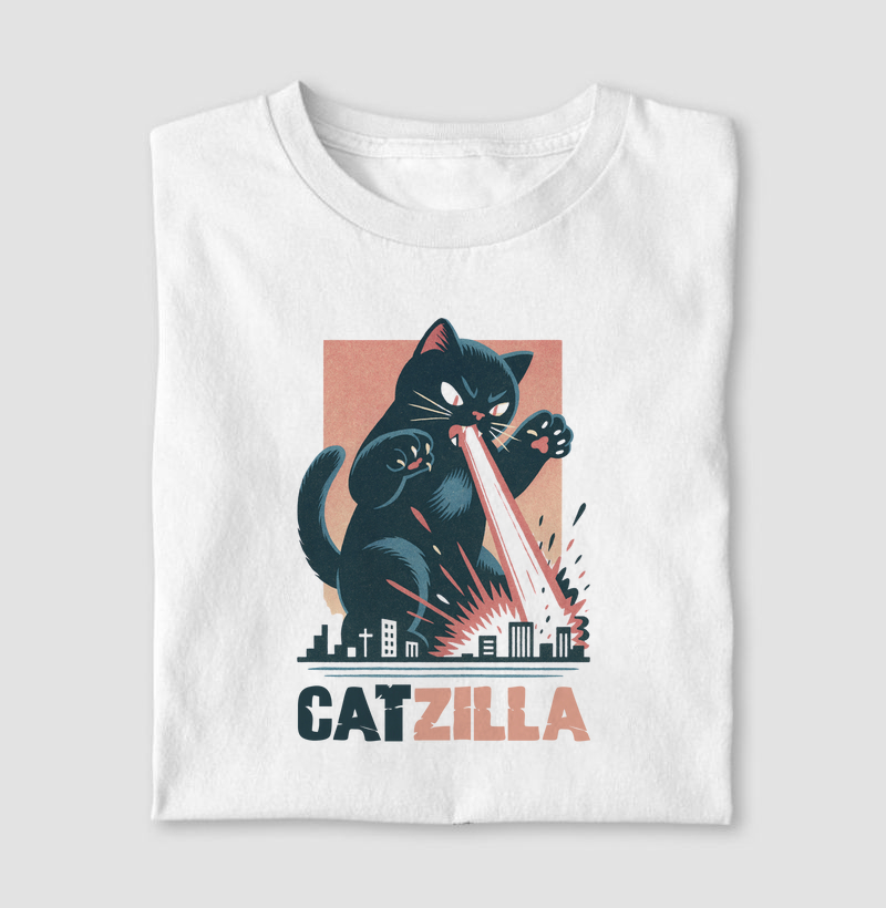Catzilla destruidor da casa