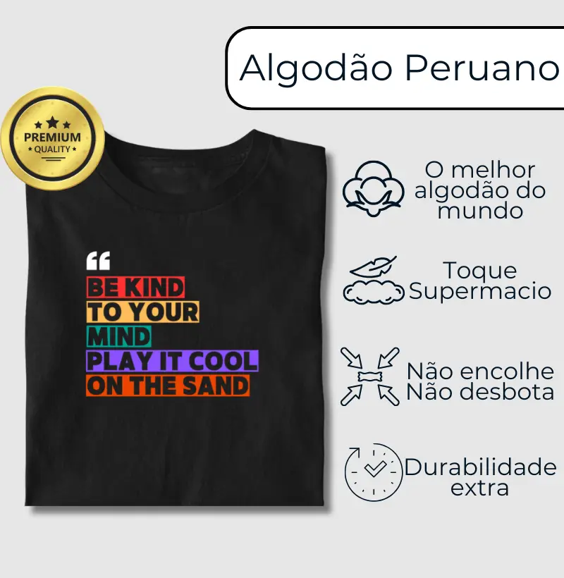 Algodão Peruano - Cool Sand Vibes