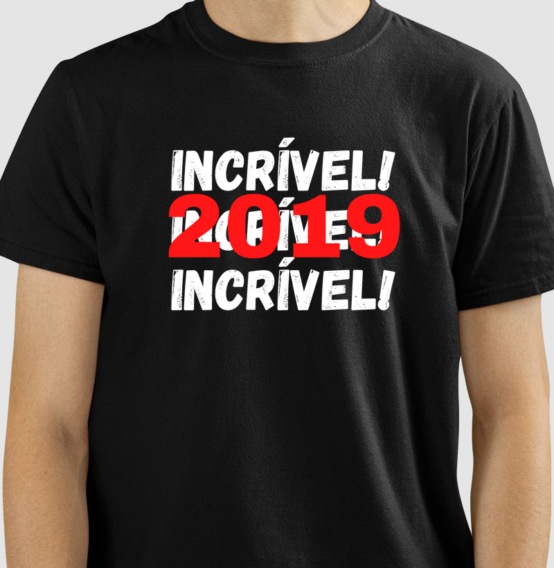 CAMISA INCRÍVEL PRETA