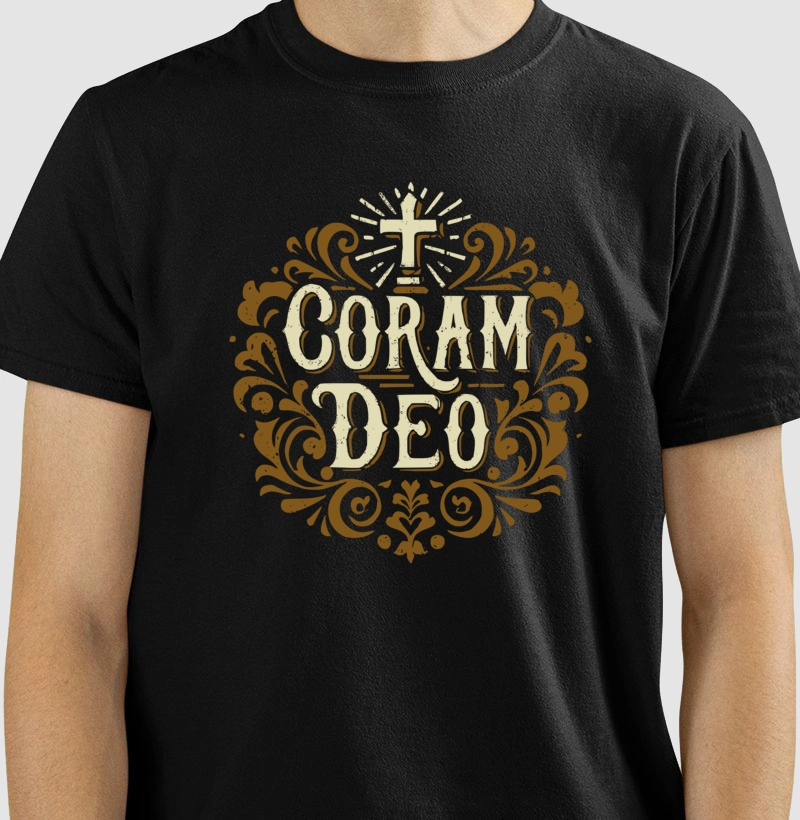 Camiseta CORAM DEO