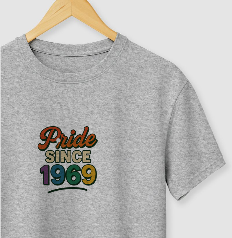 Camiseta orgulho desde 1969