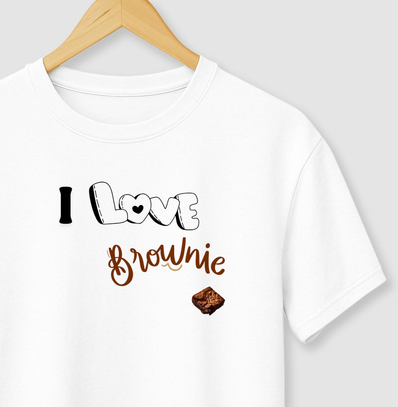 T-shirt I love brownie