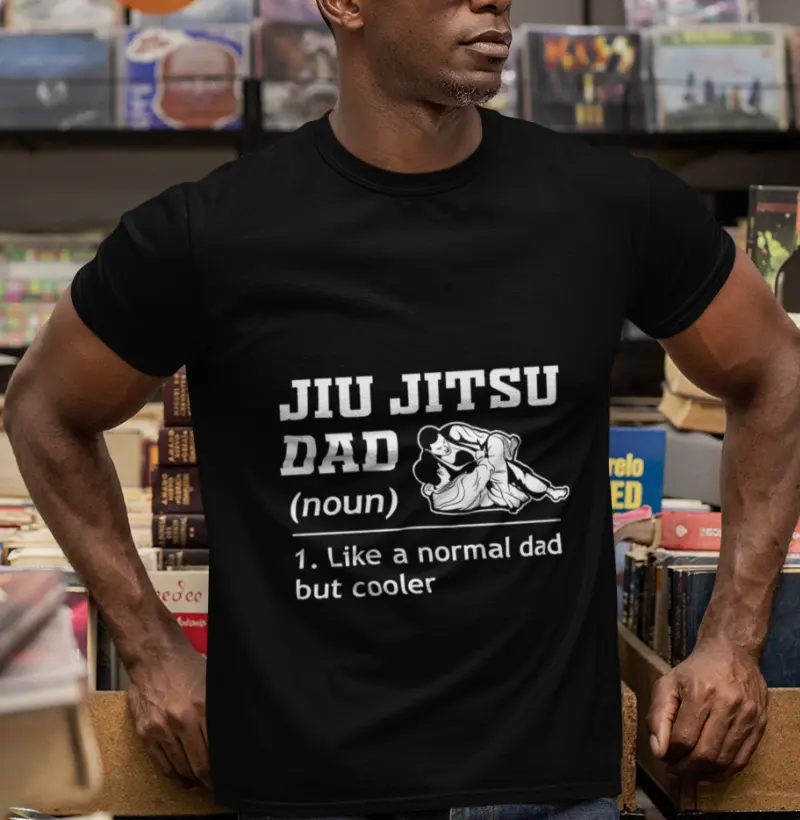 Camiseta Jiu Jitsu Dad - Qualidade Reserva