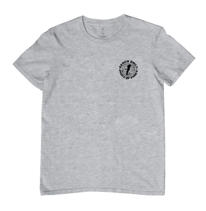 Camiseta Island - Cinza