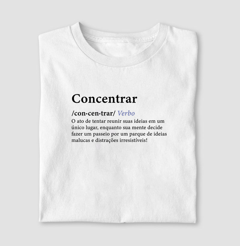 Concentrar Dicionário