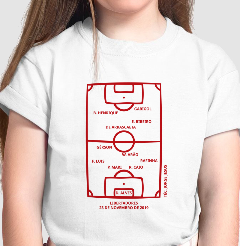 Camiseta Infantil Conquistadores da América 2019