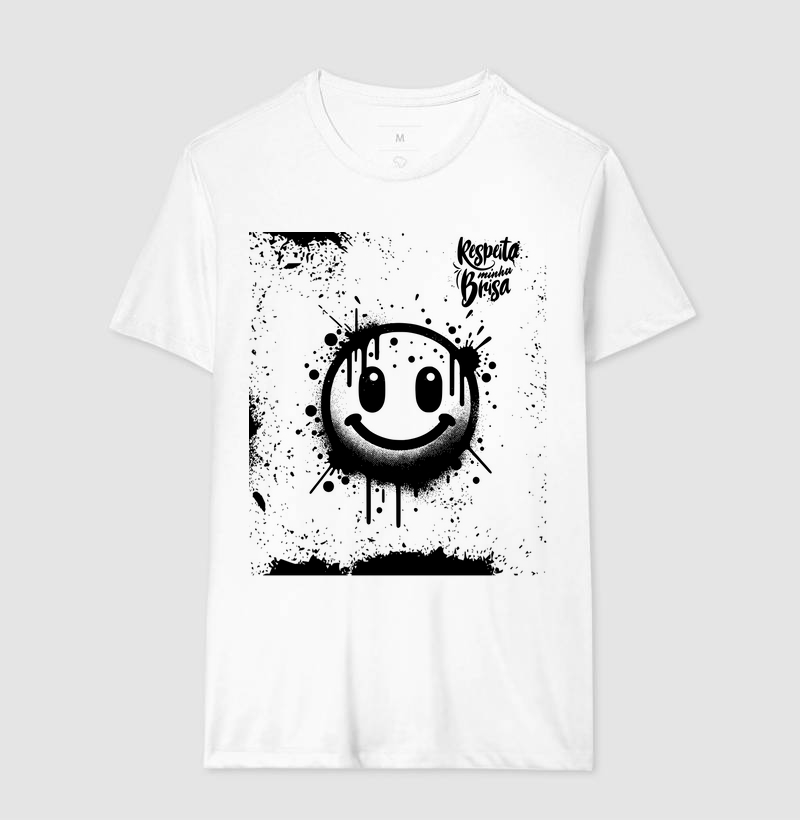 Camiseta streetwear RMB Smile