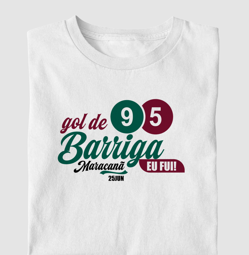 Camisa - Gol de barriga - Eu fui