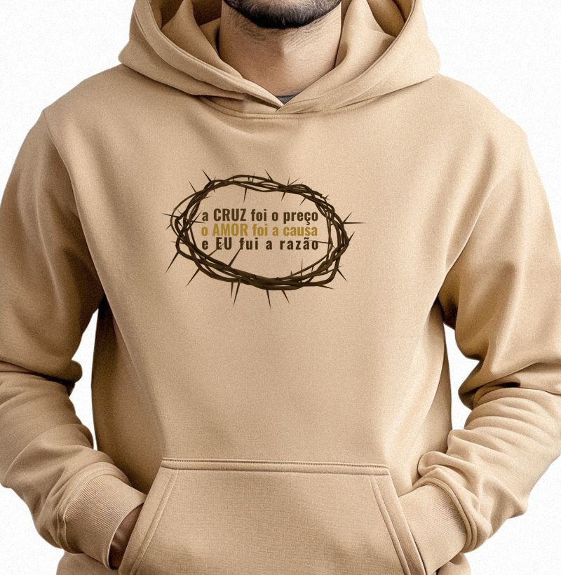 Moletom Hoodie  Coroa de Espinho