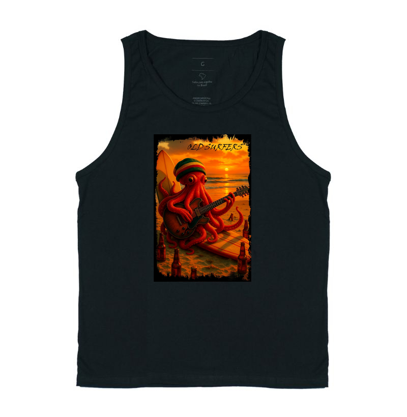 Camisa Octopus Reggae