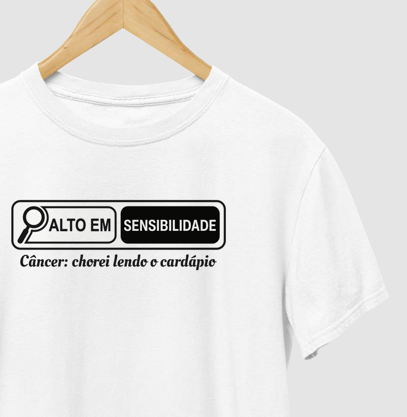 Câncer: alto em... Sensibilidade
