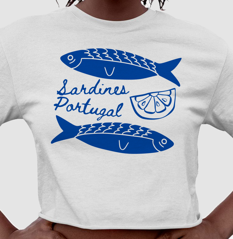 Cropped Sardines Portugal