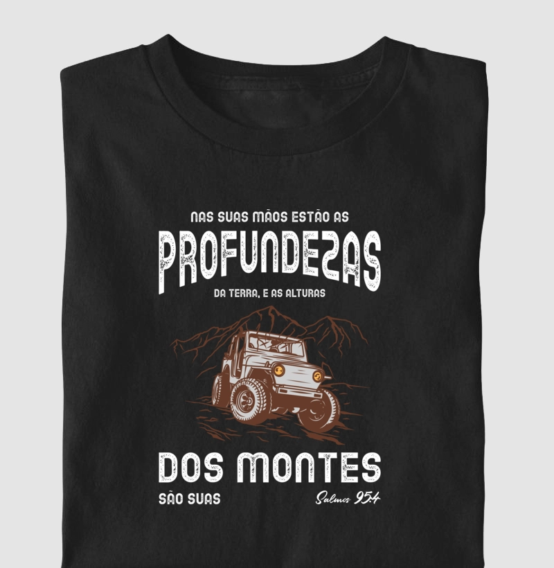 Camiseta Alturas dos Montes Salmo 95