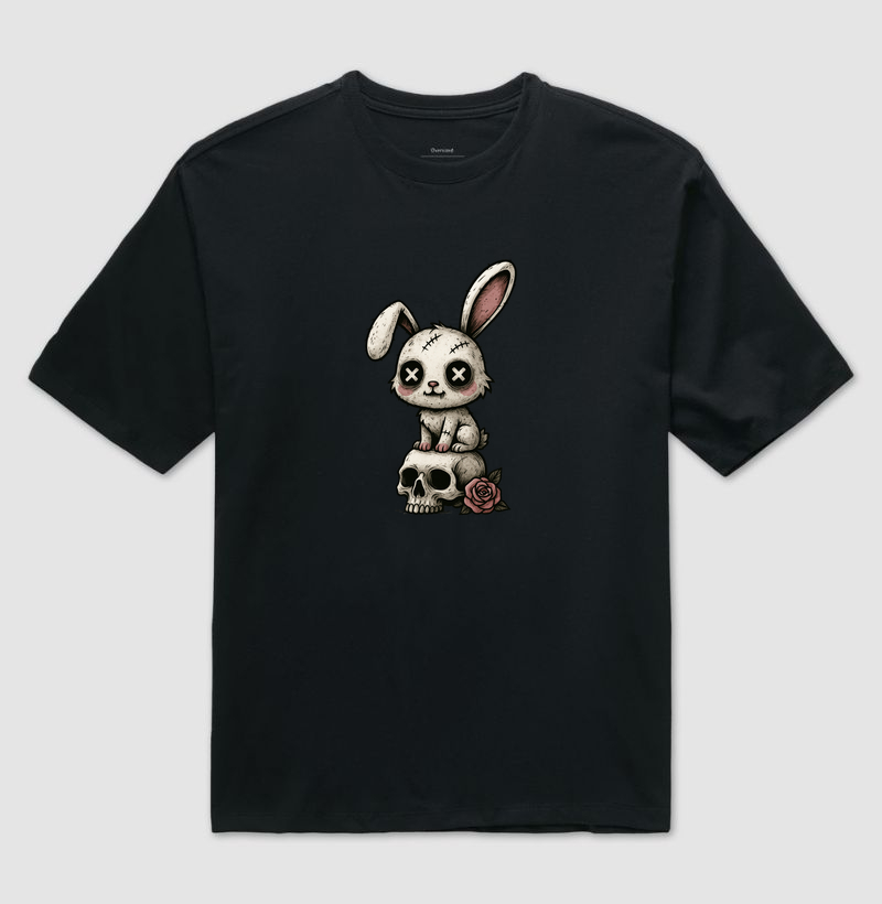 Rabbit and skull