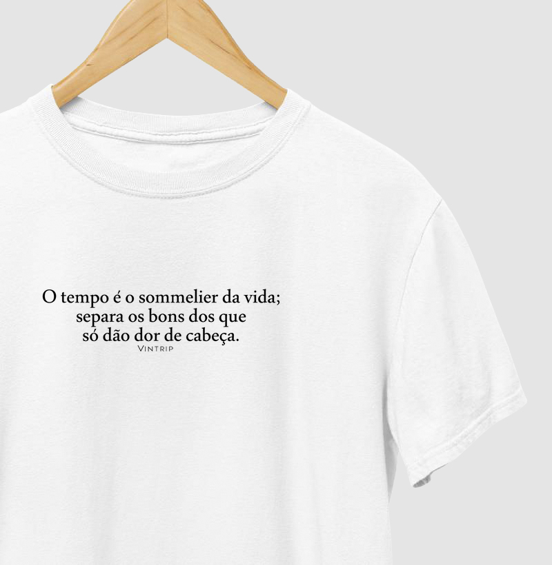 O tempo é o sommelier da vida