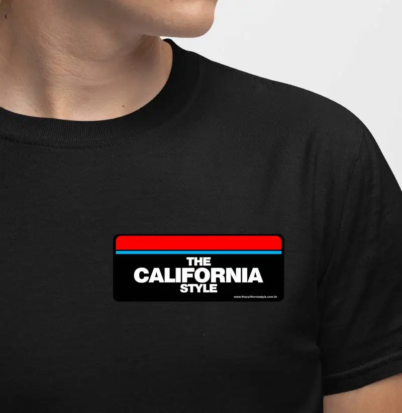 Camiseta The California Style Placa Preta
