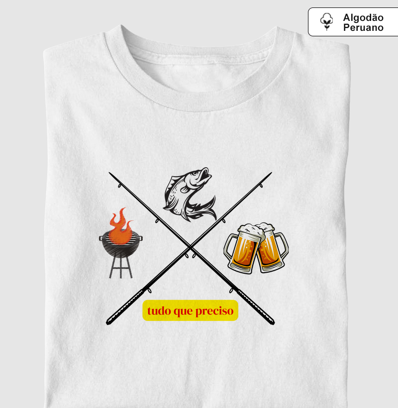 TUDO QUE PRECISO - CAMISETA PREMIUM