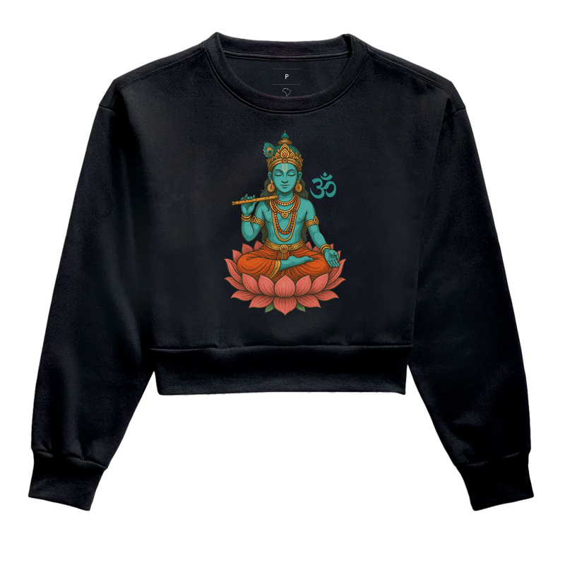 KRISHNA E A FLOR DE LOTUS 