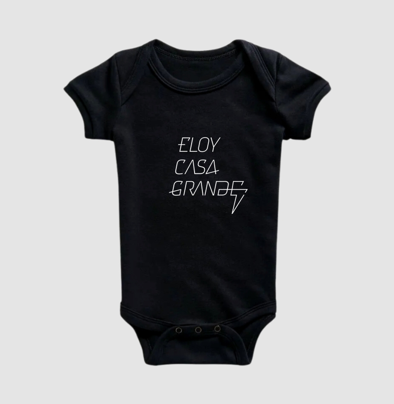 Body Infantil Oficial Eloy Casagrande #02 - Preta