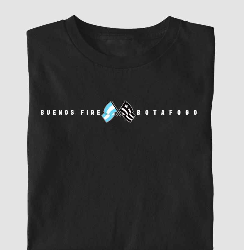 Camiseta Infantil Buenos Fire