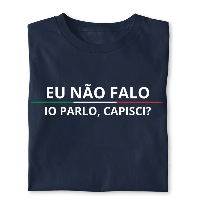 Eu não falo, Io parlo
