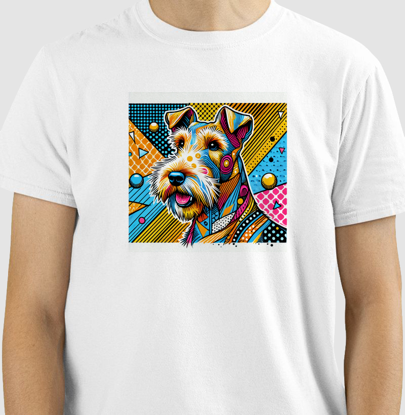 Fox Terrier Pelo Duro -Pop Art 