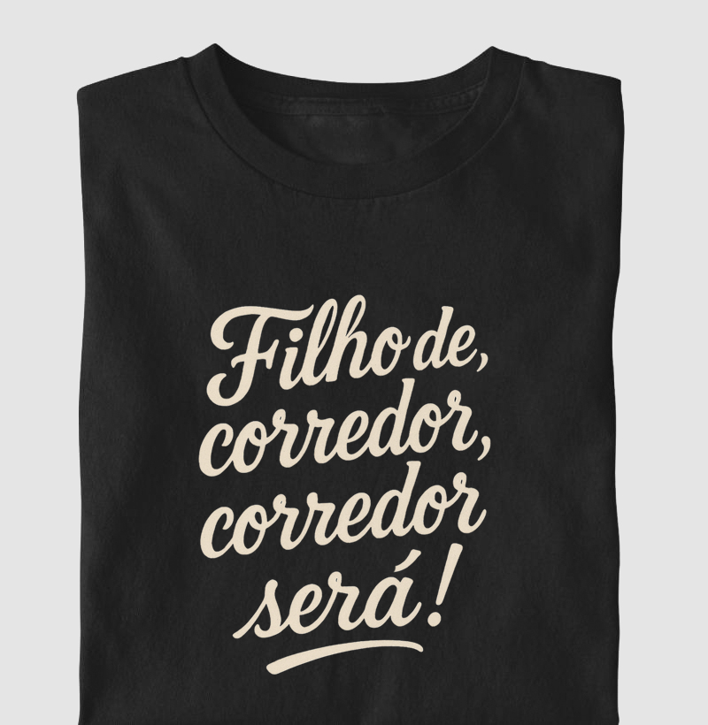FIlho de corredor, corredor será 
