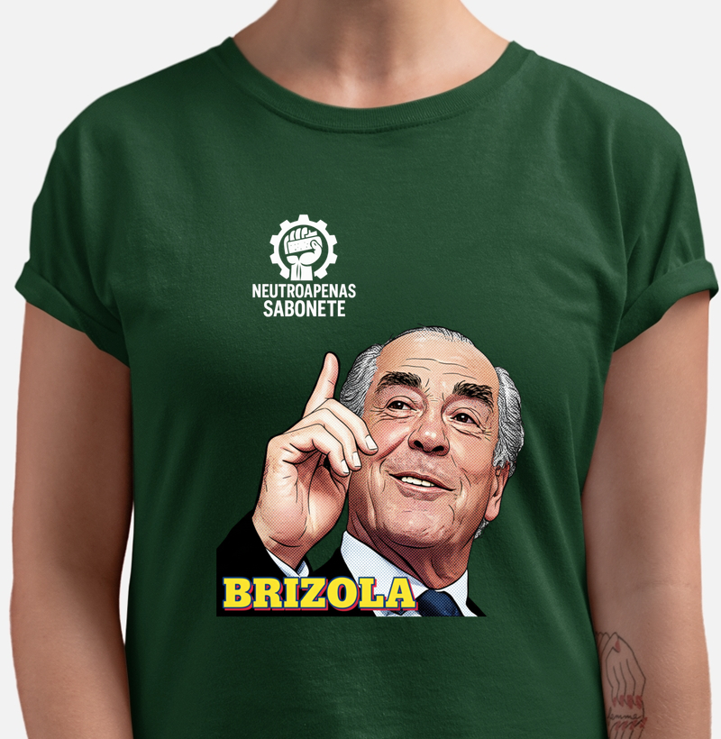 Camiseta Brizola – Pop Art Política